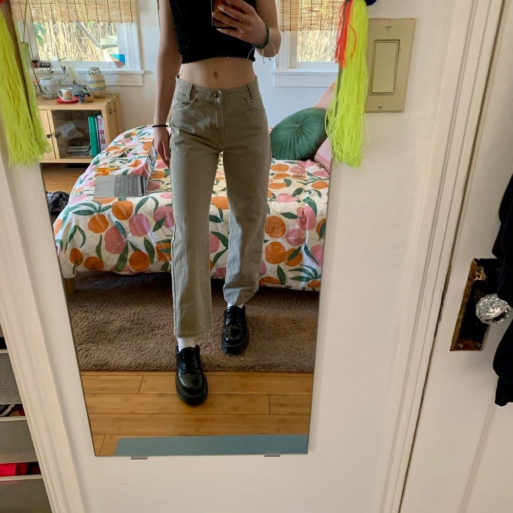 Mid rise jeans